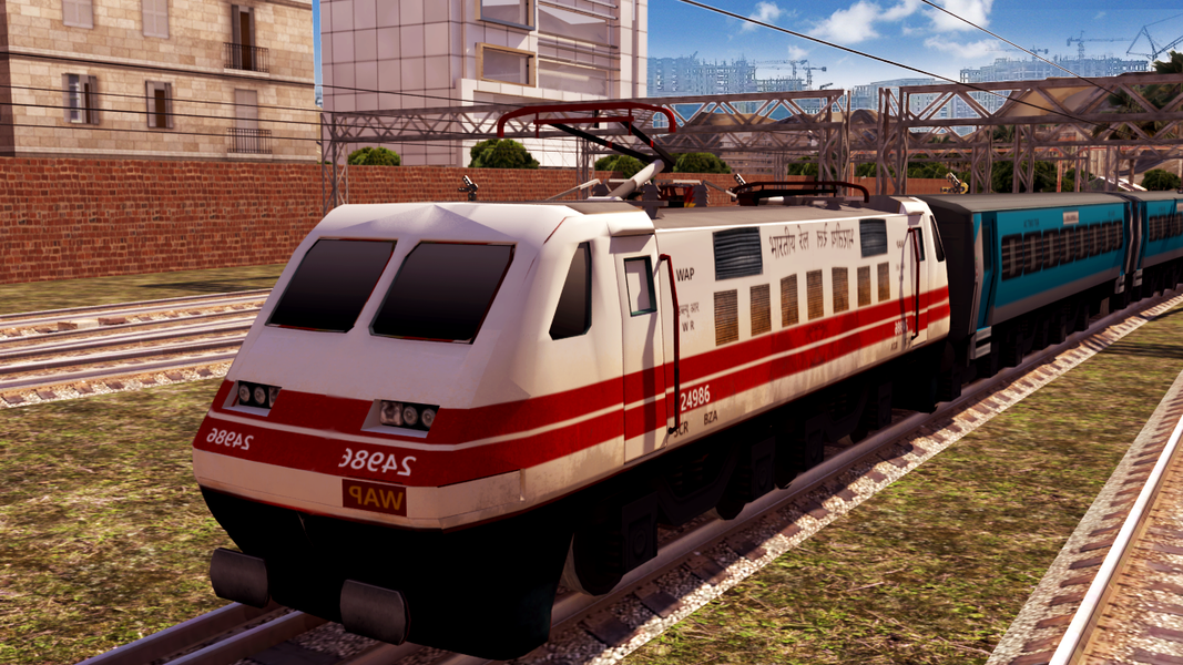 Indian Train Driving ۲۰۱۹ - عکس بازی موبایلی اندروید