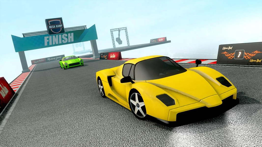 Mega Ramp Stunt Driver - Image screenshot of android app