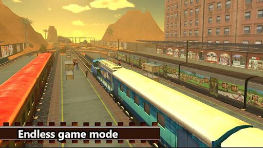 Real Indian Train Sim Train 3D - عکس بازی موبایلی اندروید