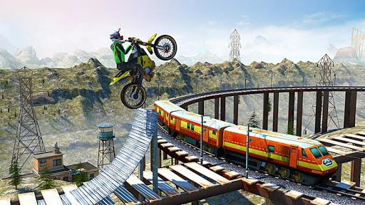 Stunt Bike Hero - Gameplay image of android game