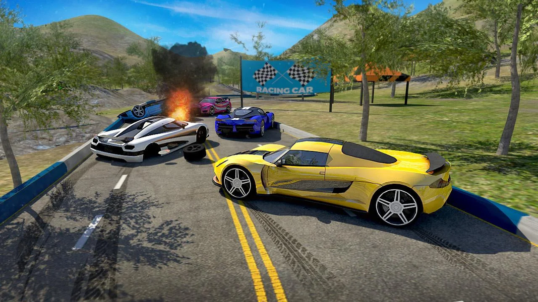 Extreme Speed Super Car Racing - Image screenshot of android app