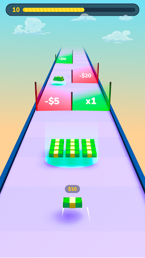 Money Rush 3D - Earn and Spend - Image screenshot of android app