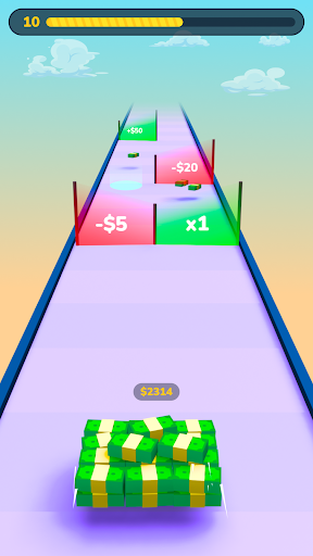 Money Rush 3D - Earn and Spend - Image screenshot of android app