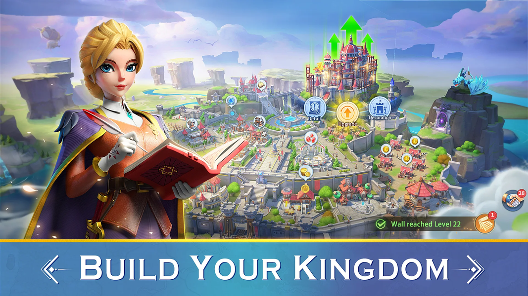 Infinity Kingdom - عکس بازی موبایلی اندروید