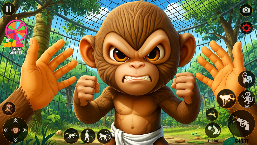 I Am Prankster Monkey Zoo - عکس بازی موبایلی اندروید