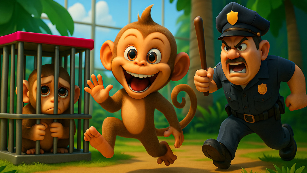 I Am Prankster Monkey Zoo - عکس بازی موبایلی اندروید