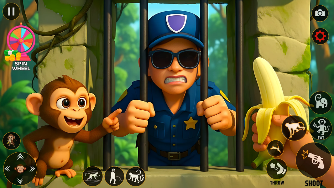 I Am Prankster Monkey Zoo - عکس بازی موبایلی اندروید