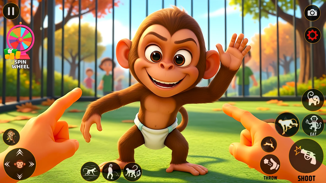 I Am Prankster Monkey Zoo - عکس بازی موبایلی اندروید