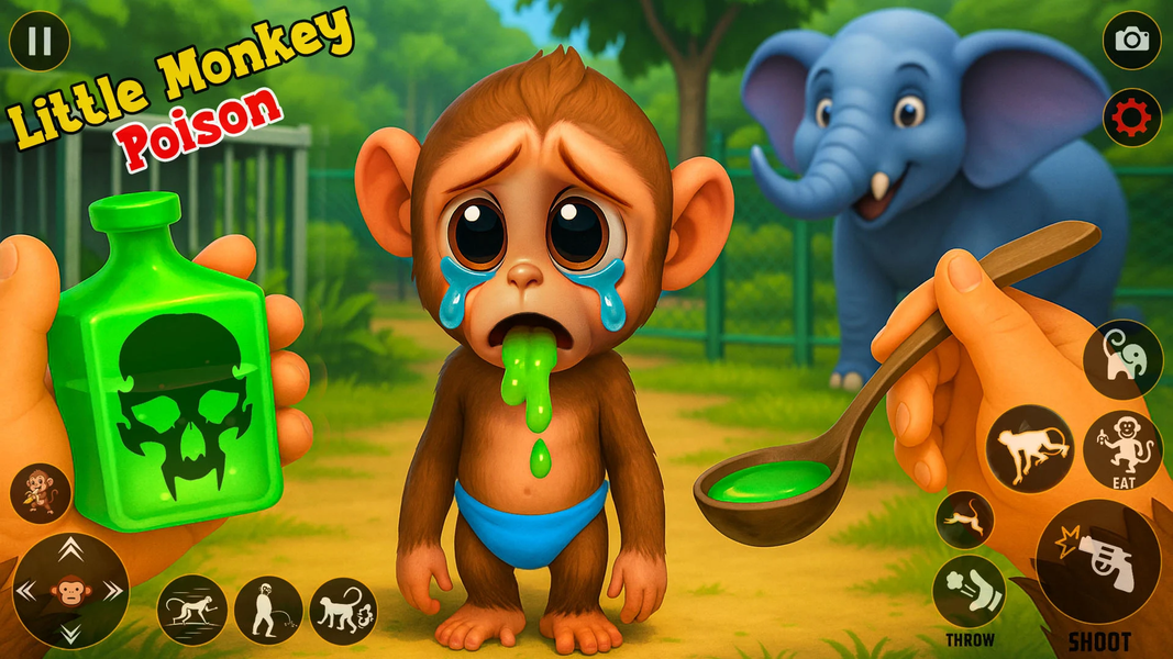I Am Prankster Monkey Zoo - عکس بازی موبایلی اندروید