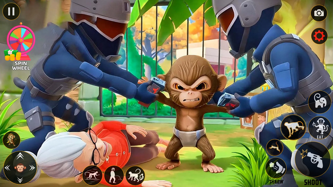 I Am Prankster Monkey Zoo - عکس بازی موبایلی اندروید