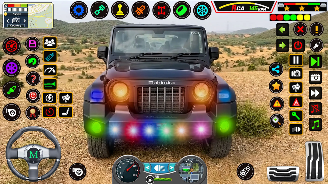 US Offroad Jeep Driving Games - Image screenshot of android app