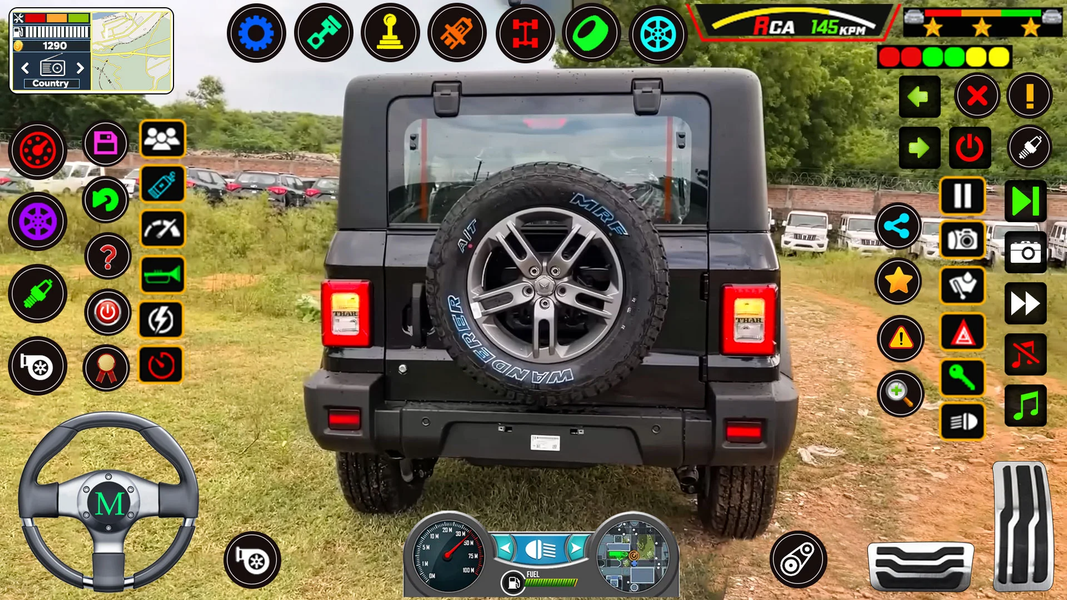 US Hill Jeep Driving Games ۳D - عکس برنامه موبایلی اندروید
