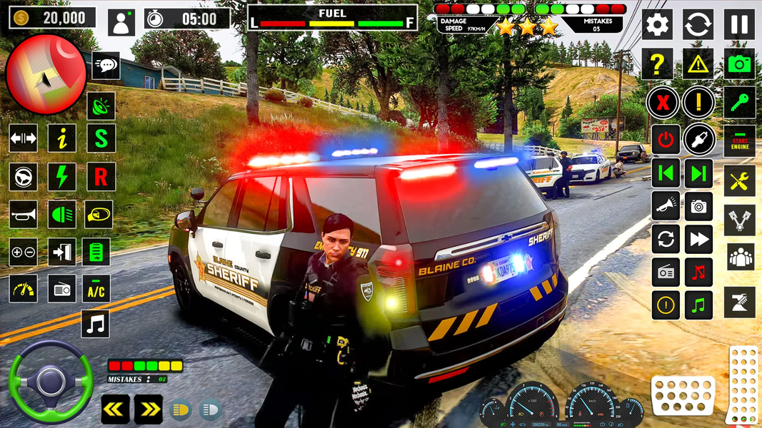 Cop Police Car Driving Game 3D - عکس بازی موبایلی اندروید