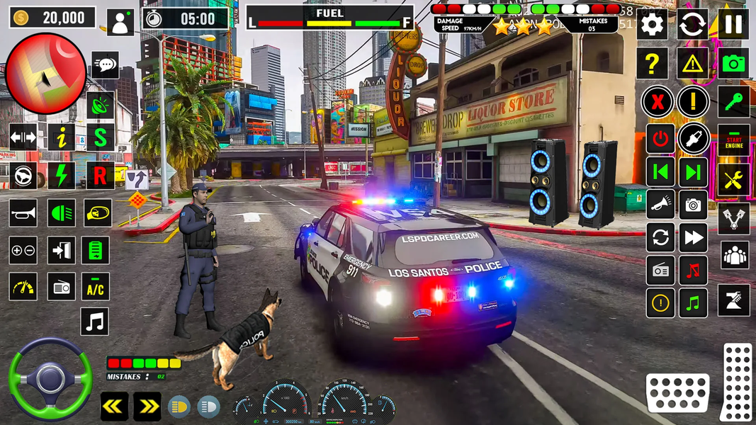 Cop Police Car Driving Game 3D - عکس بازی موبایلی اندروید