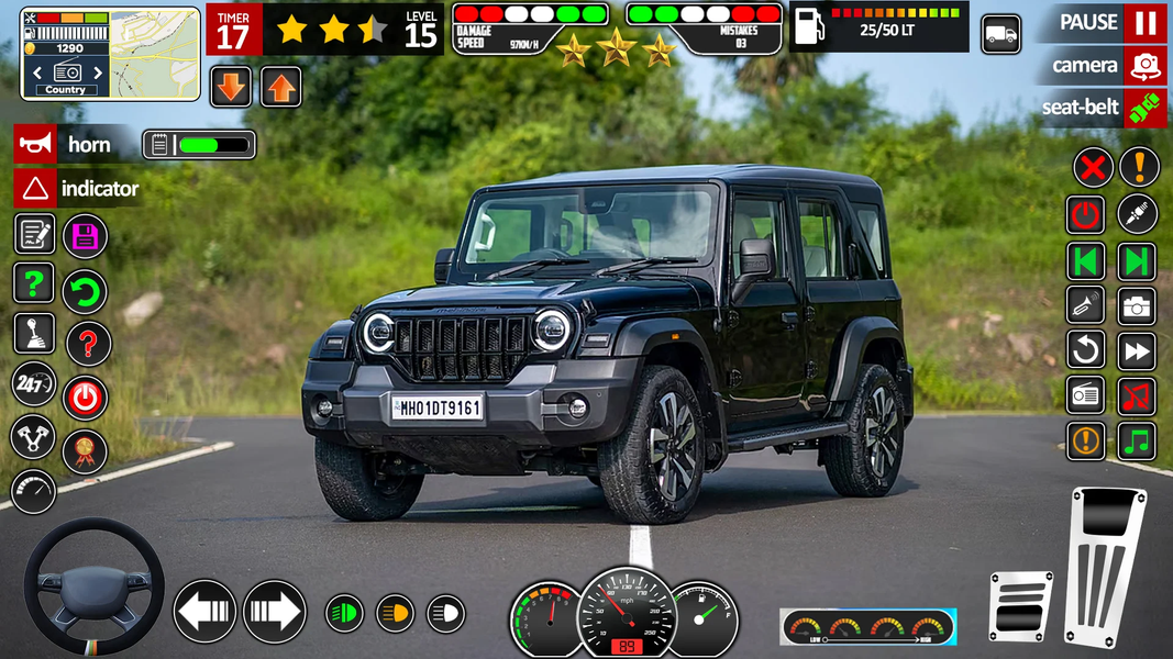 SUV Offroad ۴x۴ Jeep Mountain - عکس بازی موبایلی اندروید