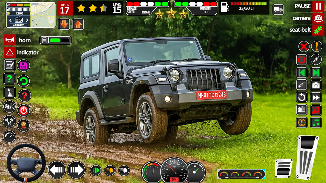 SUV Offroad ۴x۴ Jeep Mountain - عکس بازی موبایلی اندروید