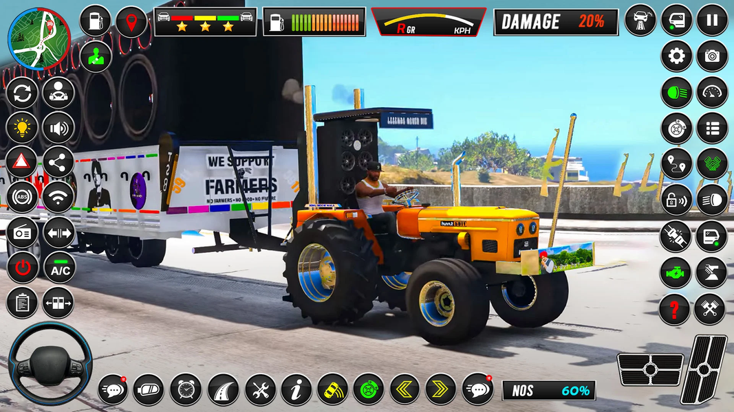 Tractor Farming GT Farm Game - عکس بازی موبایلی اندروید
