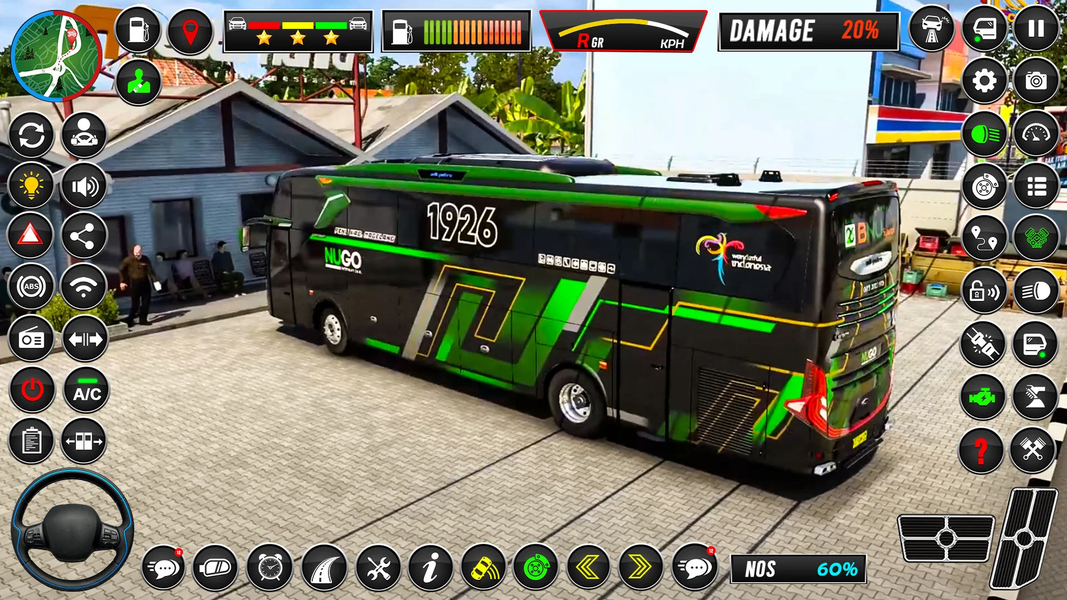 Bus Game - Bus Simulator Game - Gameplay image of android game