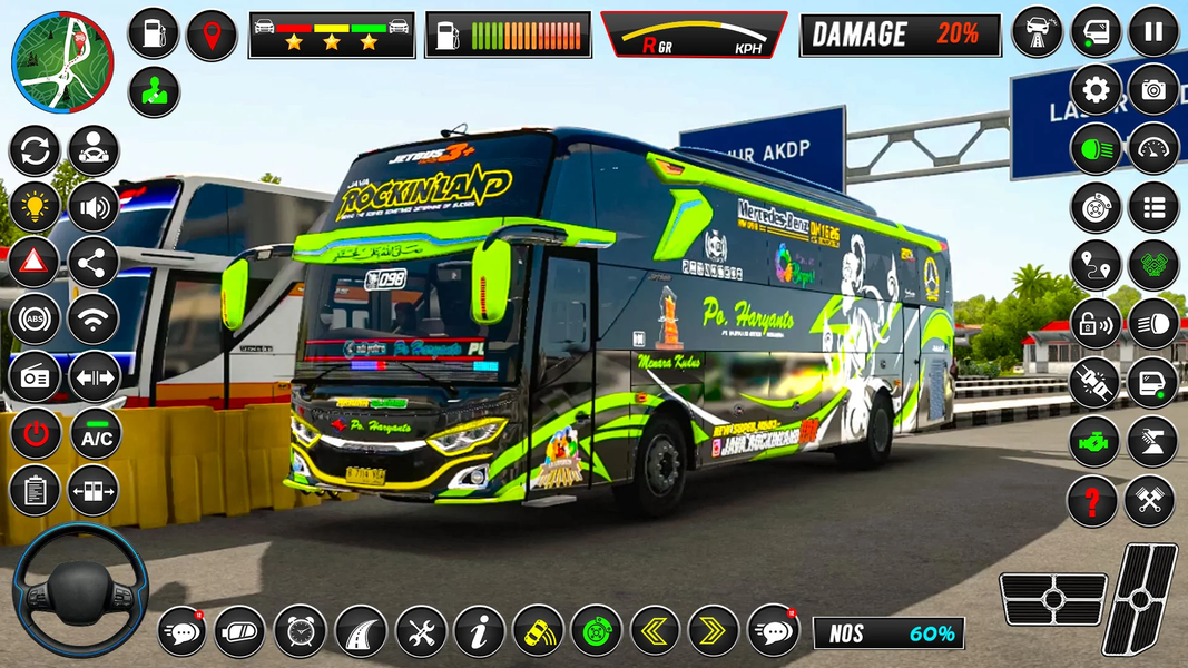 Bus Game - Bus Simulator Game - Gameplay image of android game