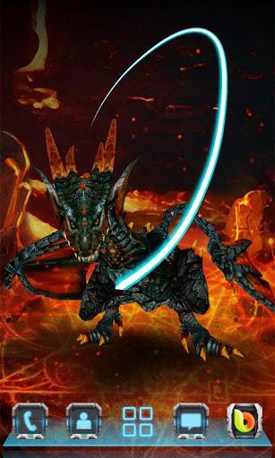 Fire Dragon Next 3D LWP - عکس برنامه موبایلی اندروید