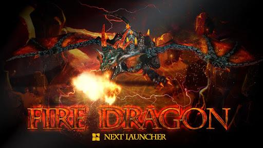 Fire Dragon Next 3D LWP - عکس برنامه موبایلی اندروید