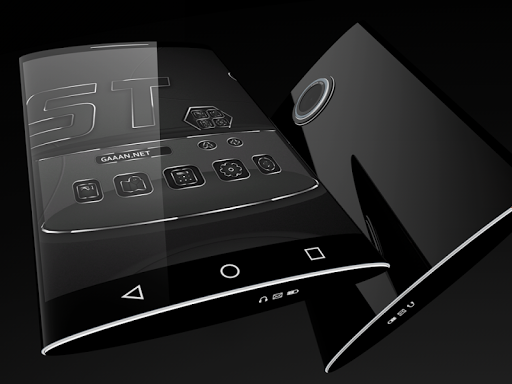 Soft Touch Black theme for Next Launcher - عکس برنامه موبایلی اندروید