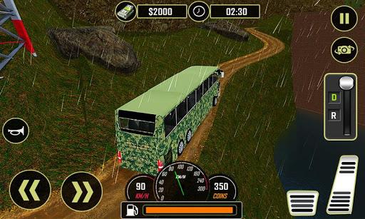 Army Bus Driving Games 3D - Image screenshot of android app