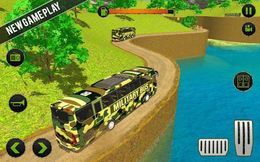 Army Soldier Bus Driving Games - Image screenshot of android app