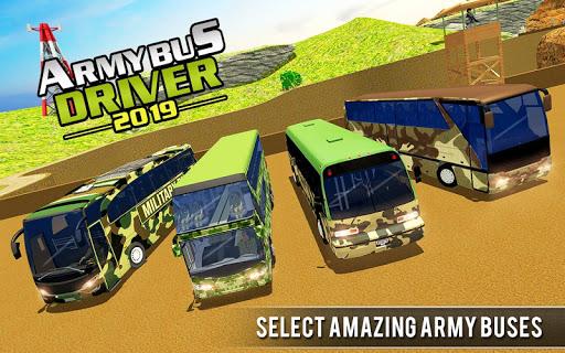 Army Soldier Bus Driving Games - Image screenshot of android app