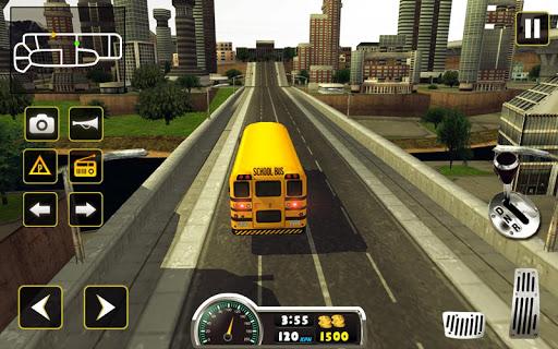 City High School Bus Driving Simulator 2018 - عکس بازی موبایلی اندروید