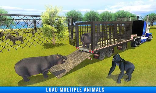 Animal Transport Truck Driving - Gameplay image of android game