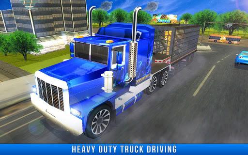Animal Transport Truck Driving - عکس بازی موبایلی اندروید