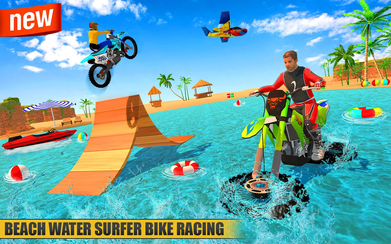 بازی Motor Bike Water Surfer Games - دانلود | بازار