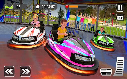 Bumper Car Crash Racing Games - Gameplay image of android game