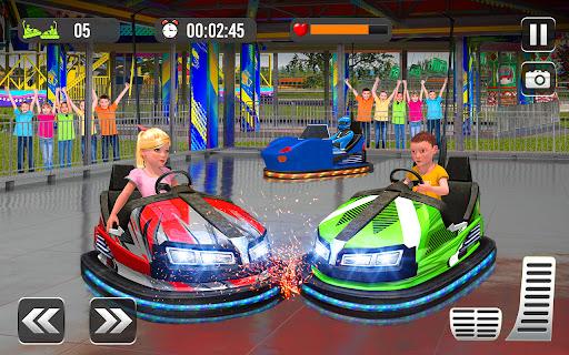 Bumper Car Crash Racing Games - Gameplay image of android game