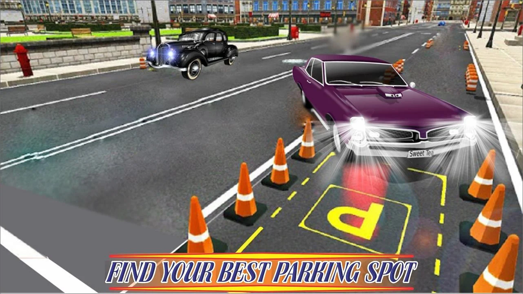 Classic Car Parking: Vintage C - عکس بازی موبایلی اندروید