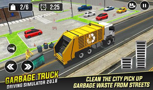 Real Garbage Truck Simulator - Gameplay image of android game