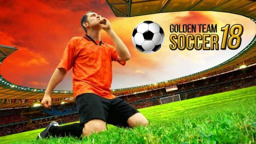 Golden Team Soccer 18 - Gameplay image of android game