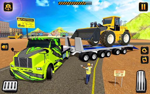 Heavy Cargo Transporter Truck - Gameplay image of android game