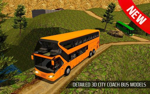 Offroad Uphill Bus Driving Sim - عکس بازی موبایلی اندروید