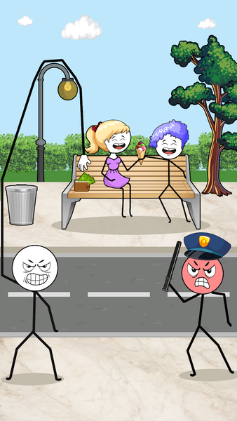 Rob Master Troll Robber Games - Gameplay image of android game