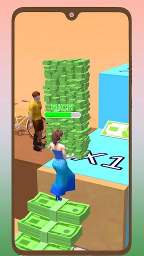 Money Run 3d Love Race Games - Gameplay image of android game