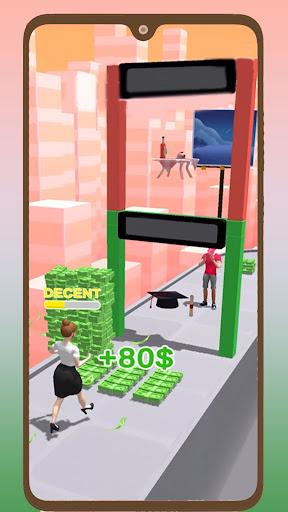 Money Run 3d Love Race Games - Gameplay image of android game