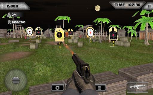 Gun Simulator Shooting Range - Gameplay image of android game