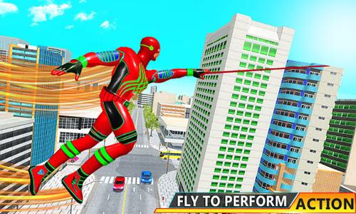 Flying Hero Superhero Games - عکس بازی موبایلی اندروید