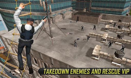 Secret service spy agent mad city rescue game - Gameplay image of android game