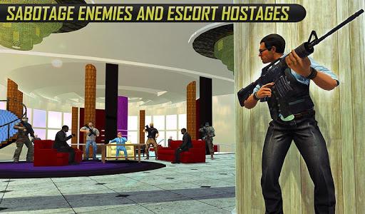 Secret service spy agent mad city rescue game - Gameplay image of android game