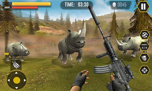 Angry Lion Attack: Wild Animal Shooting Games - Image screenshot of android app