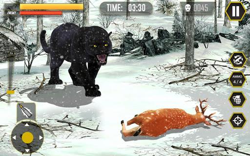 Angry Lion Attack: Wild Animal Shooting Games - Image screenshot of android app