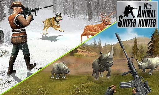 Angry Lion Attack: Wild Animal Shooting Games - Image screenshot of android app